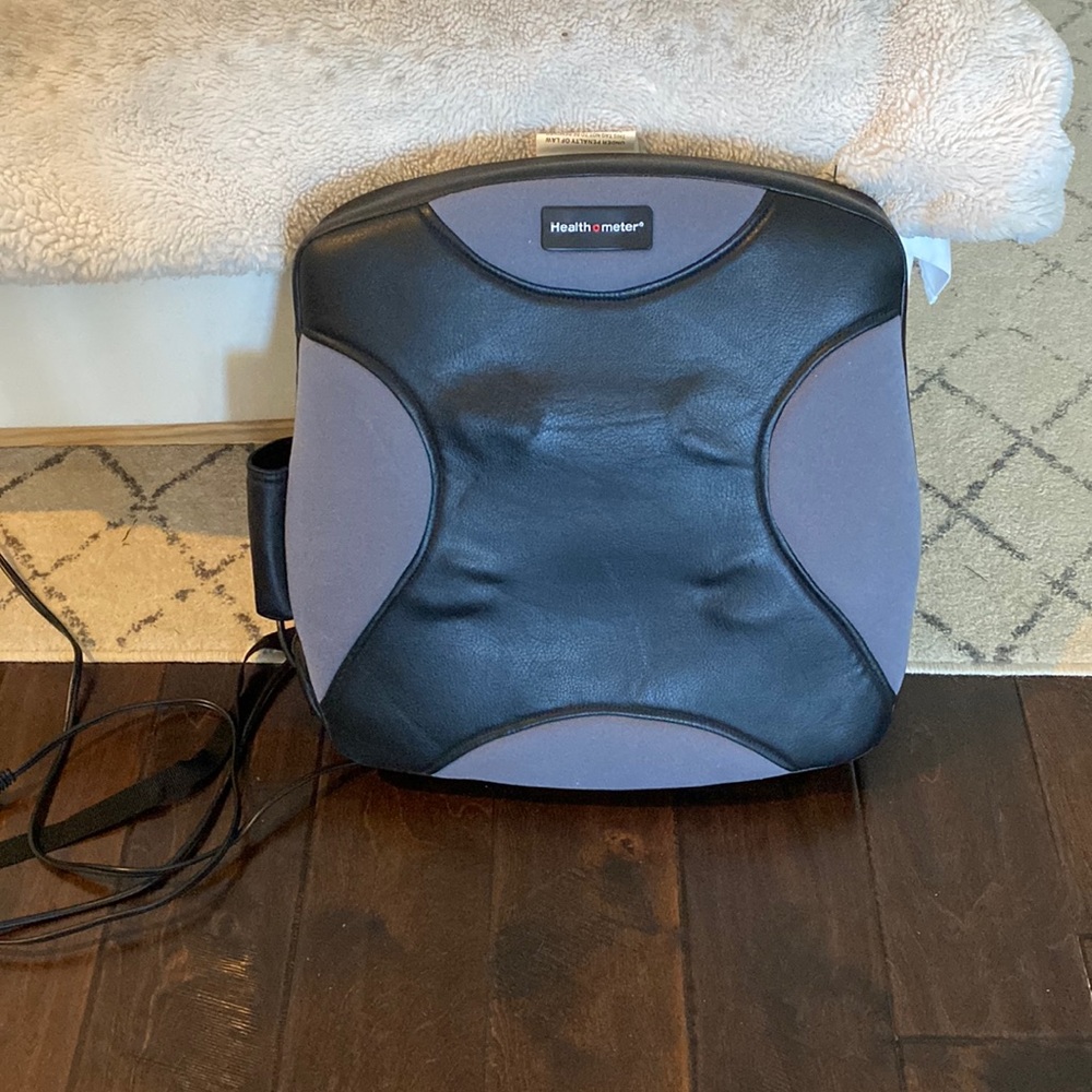 Shiatsu Chair Cushion Massager Black
